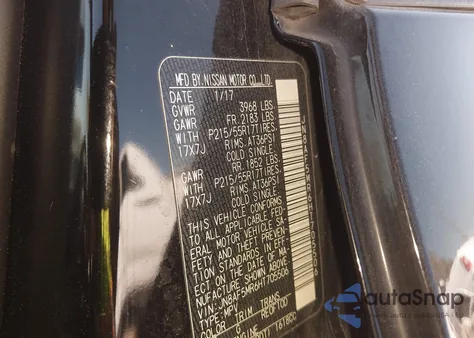 2017 Nissan Juke S z USA, uszkodzony, nr VIN JN8AF5MR6HT705506